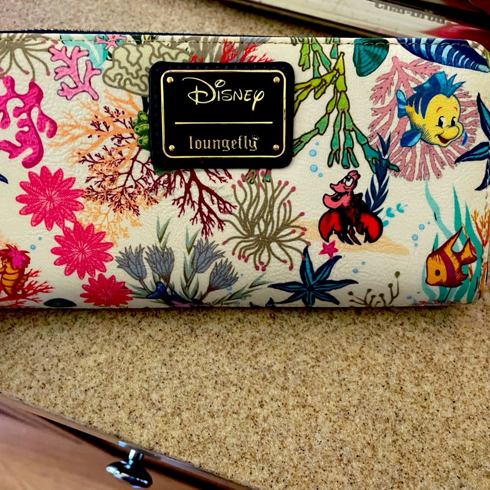 Disney Loungefly Little Mermaid Wallet